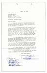Warren Beatty Signed Contract for the 1970s Classic Shampoo