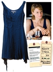 Jodie Foster Screen-Worn Silk Dress From Her Directorial Endeavor The Beaver