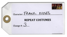 Bruce Willis Screen-Worn Custom Dress Shirt From ''Red 2'' -- With a COA From Premiere Props
