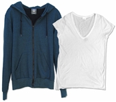 Demi Moore Screen-Worn Blue Hoodie From the 2012 Film, LOL