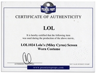 Demi Moore Screen-Worn Blue Hoodie From the 2012 Film, ''LOL''