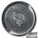 Lucille Ball Personally Owned Pewter Plate by Cartier in Original Case -- With a COA From Lucys Daughter