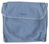 Lucille Ball Personally Owned Pewter Plate by Cartier in Original Case -- With a COA From Lucy's Daughter