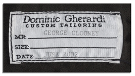 George Clooney Screen-Worn Costume From ''Intolerable Cruelty''
