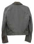 Bruce Lee's Grey Cotton Jacket -- With a COA From His Widow, Linda Lee Who States It Was One of Bruce's Favorite Jackets