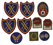 Unique Collection of World War II Items Including a Full Uniform Worn by a Corporal in the 3rd Army -- Lot Includes Badges, Pins & a Personal Photo Owned by the Soldier