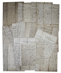 81 Letter Lot by Civil War Soldier -- Gettysburg Content -- ''...I have almost forgotten what it is that has brought me here; to kill and destroy human beings...''