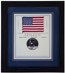 Apollo 11 Space-Flown U.S. Flag -- From the Collection of Buzz Aldrin