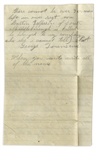 29th Massachusetts Infantryman, WIA at Petersburg: ''...I was shot through the back of the neck July 30th in the charge when we blowed up the rebel fort...'' -- Also Battle of Bethesda Church