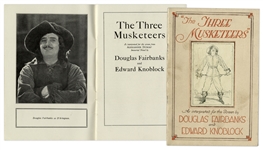 Program From 1921 Silent Film The Three Musketeers Starring Douglas Fairbanks