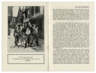 Program From 1921 Silent Film ''The Three Musketeers'' Starring Douglas Fairbanks