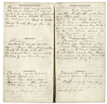 Diary by 43 MA Infantryman -- Siege of Little Washington: ''...places where the fire...had ignited and left burning hundreds of old dead...'' & ''...a negro deck hand had his arms shot off...''