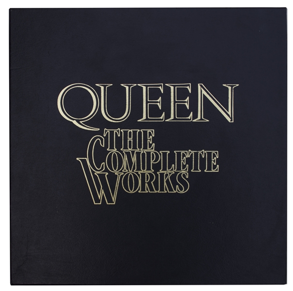 ''Queen The Complete Works'' Autographed by All Four Band Members -- One of 600 in a Signed Limited Edition
