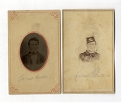Two CDVs & Letter Lot From KIA 8th Michigan Infantryman -- With Battle of Port Royal Ferry Content -- ...legs and arms and heads flew in every direction when the shells busted...