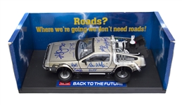 ''Back to the Future'' Cast Signed DeLorean
