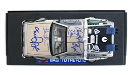 ''Back to the Future'' Cast Signed DeLorean