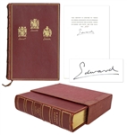 Gorgeous Limited Edition of A Kings Story Signed by Edward, Duke of Windsor -- ...I have found it impossible to carry the heavy burden...
