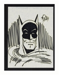Limited Edition of Bob Kane's ''Batman & Me'' -- Includes Hand-Drawn Signed Sketch of Batman in Near Fine Condition
