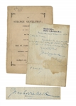 Charles Dickens Autograph Letter Signed