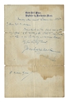 Charles Dickens Autograph Letter Signed