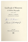 Charles Lindbergh Signed Copy of ''Lindbergh of Minnesota''