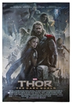 Chris Hemsworth & Tom Hiddleston Signed ''Thor'' Poster -- Measuring 27'' x 40''