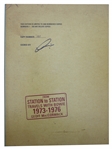 David Bowie Signed Limited Edition of ''From Station to Station Travels With Bowie 1973-1976''