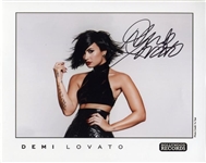 Demi Lovato Concert-Worn Outfit, Signed by the Superstar -- Also With Signed Photo