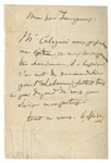 Gioachino Rossini Autograph Letter Signed -- ''...do all that you can to assist my protege...''