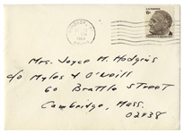 J.D. Salinger Autograph Letter Signed -- ''...All is calm, all is no dimmer than usual...''