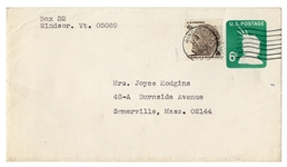 J.D. Salinger Letter Signed -- ''...considering what you told me on the phone about emotional involvement, it's probably better we didn't get any more idiosyncratic notions...''