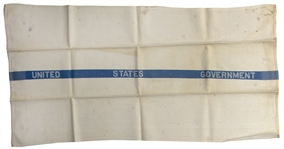 U.S. Senate Towel Used by John F. Kennedy, From His Senate Office Bathroom