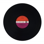 Led Zeppelin First Pressing of Their Debut Album -- With Turquoise Lettering