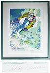 LeRoy Neiman Signed Serigraph of Olympic Slalom