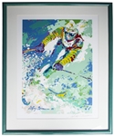 LeRoy Neiman Signed Serigraph of ''Olympic Slalom''
