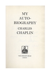 Charlie Chaplin Signed Autobiography to His Friend, the Photographer Alfred Eisenstaedt
