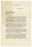 Orville Wright's Nephew Regarding the Infamous Smithsonian Label to Display the Kitty Hawk -- ''...so that the Smithsonian will never use the word in connection with any aircraft...''