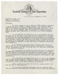 Peter Lorre Contract Signed With 20th Century-Fox From 1938