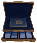 Ronald Reagan Signed ''An American Life'' Special Limited Edition -- Housed in Luxury Oak Case With Audiotapes of ''Speaking My Mind''