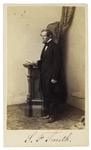 Samuel Francis Smith, Writer of America, Signed CDV Photo -- With University Archives COA