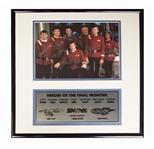 Star Trek Cast Signed Photo -- Limited Edition Signed by All 7 Crew Members of the Starship Enterprise