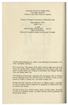 Stephen King Signed Copy of '''Salem's Lot'' -- ''remember: they only come out at night!''