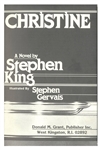 Stephen King Signed Limited Edition of ''Christine'' -- Near Fine Condition