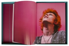 David Bowie Signed Limited Edition of ''The Rise of David Bowie, 1972-1973'' -- Taschen Book With Fantastic, Personal Images of Bowie From His Early, Ziggy Stardust Days