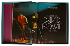 David Bowie Signed Limited Edition of ''The Rise of David Bowie, 1972-1973'' -- Taschen Book With Fantastic, Personal Images of Bowie From His Early, Ziggy Stardust Days