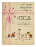 Walt Disney Signed First Edition of ''Walt Disney's Surprise Package'' -- With Phil Sears COA