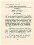 John F. Kennedy Press Release to Argentine War Students After the Cuban Missile Crisis -- ...during the difficulties which we had in October in the Caribbean with Cuba...