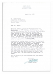Joseph Heller Typed Letter Signed -- ...Concerning my coming there to speak, Im flattered that youre making the attempt...I can be had for less, but dont tell...