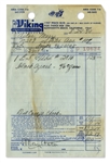 Mary Astor Collection of Carbon Documents Signed -- Including Two Motion Picture & Television Hospital Admittance Forms