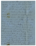 Iwo Jima Marine Rene Gagnon Autograph Letter Signed, With Signed Cover -- ''...you can't possibly imagine there's a war going on...as it is now lots of husbands and boyfriends are not coming back...''